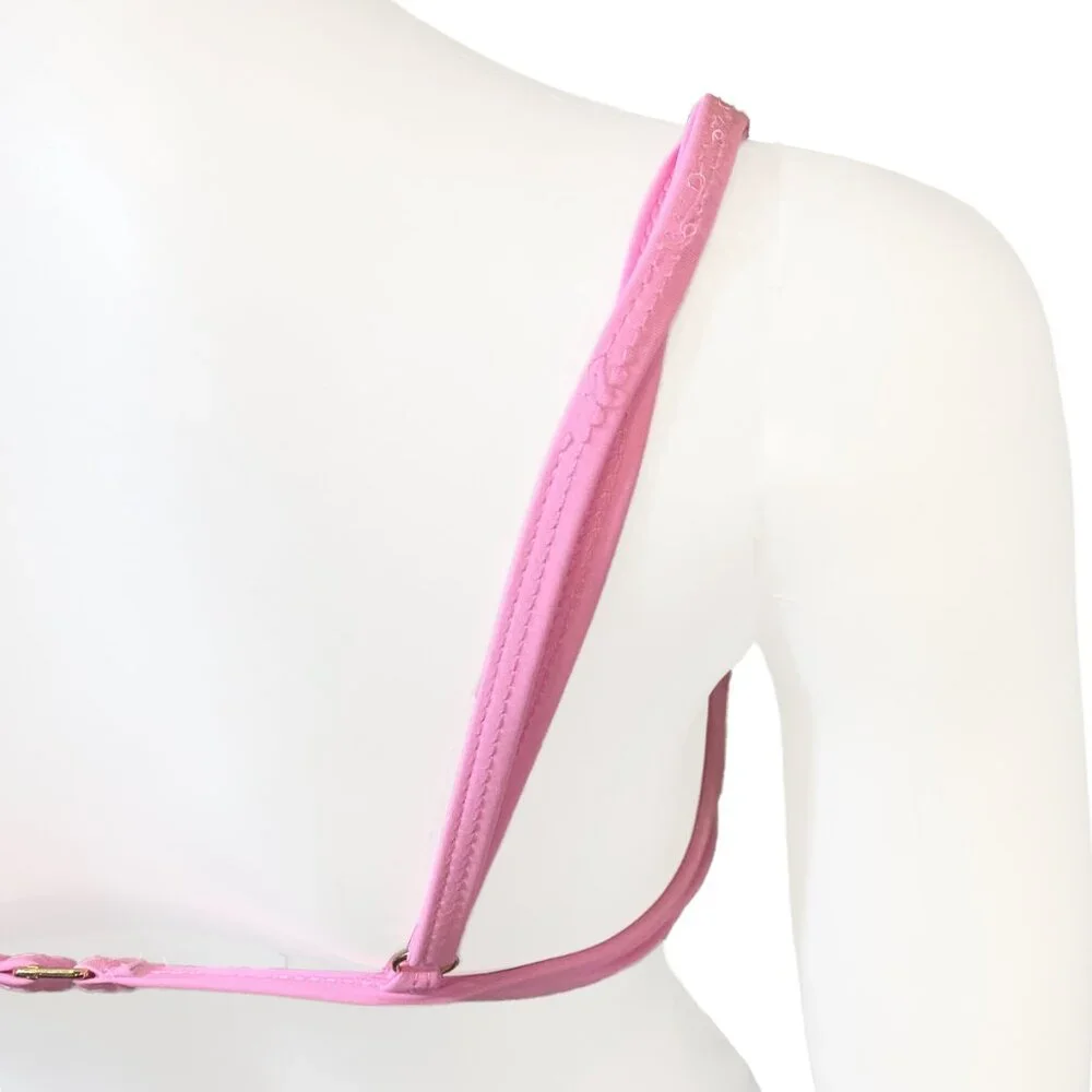 NWT Adjustable Pink Bikini Push-Up Swim Top - Women's Size M Raisins Swimwear - Picture 4 of 4